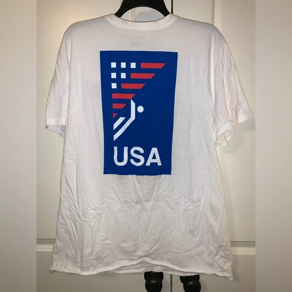 The North Face Men's White USA T-Shirt